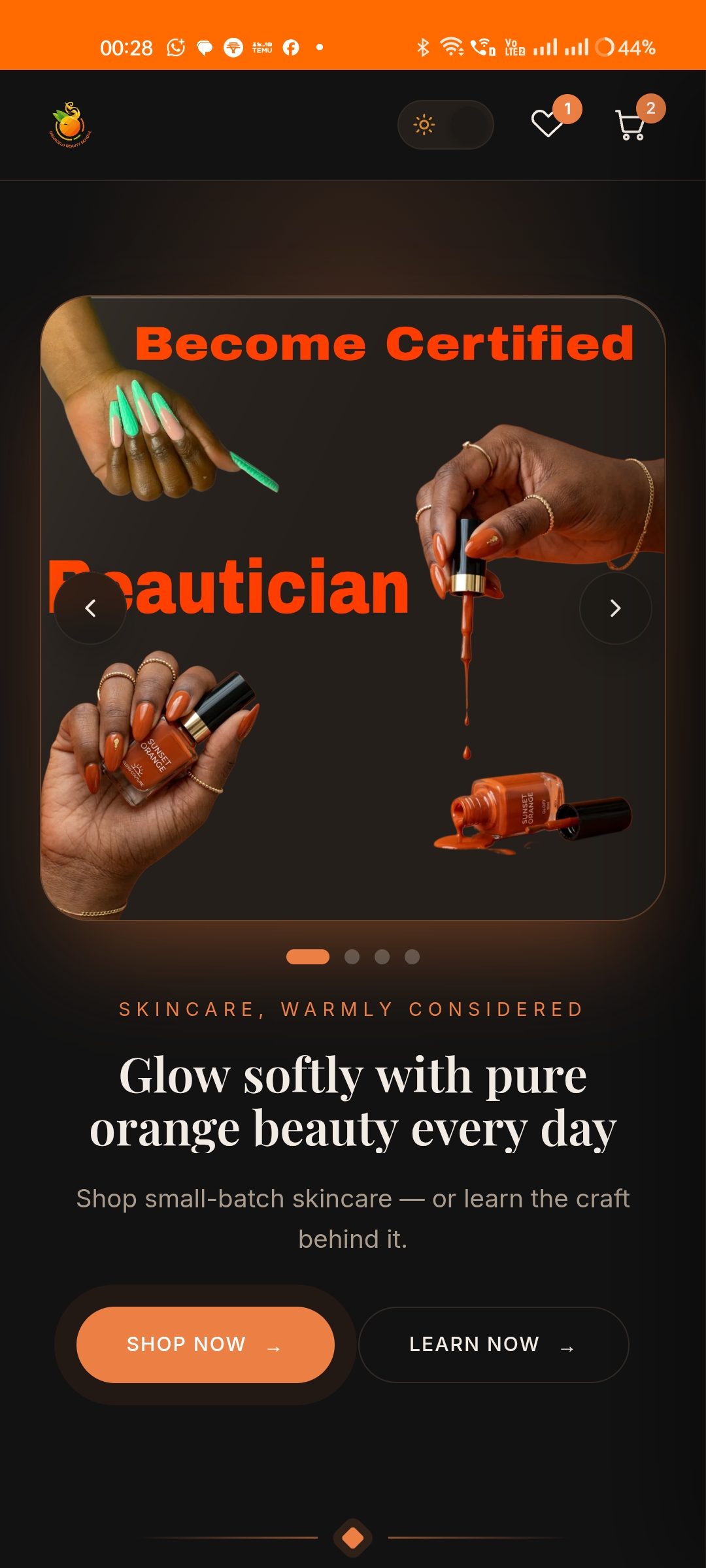 App screenshot